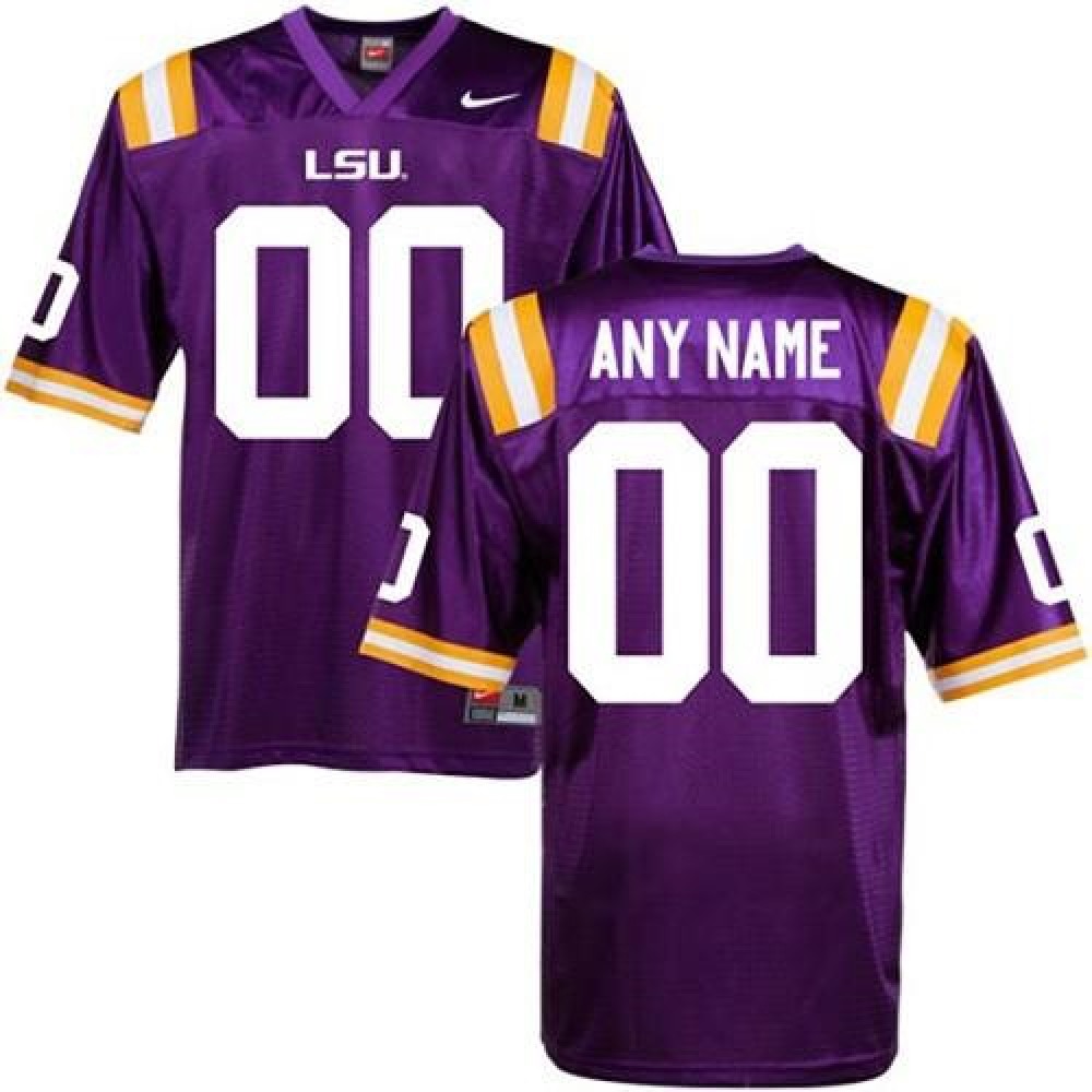 LSU_Tigers_Personalized_Authentic_Purple_NCAA_Jersey_uZikO2s8U