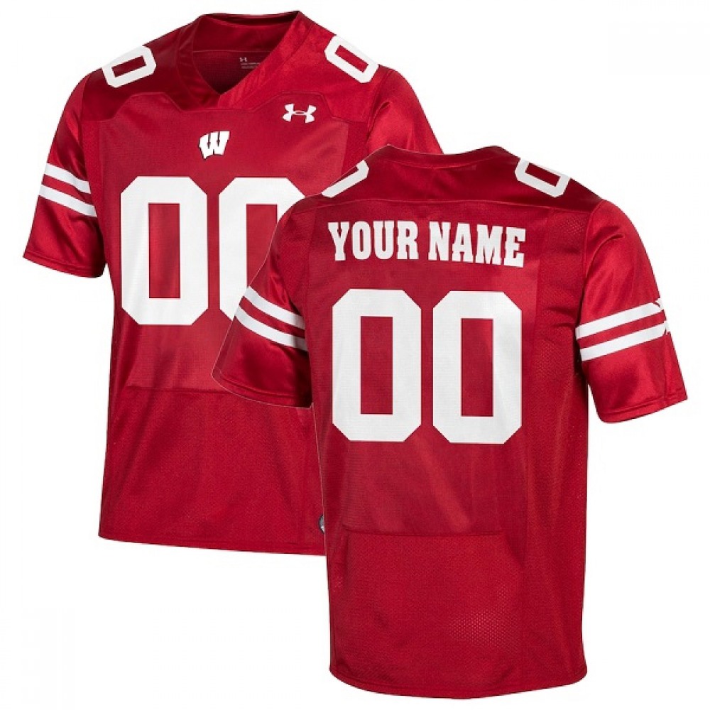Men_s_Wisconsin_Badgers_Customized_Red_Stitched_Football_Jersey_xYSwWT8mZ