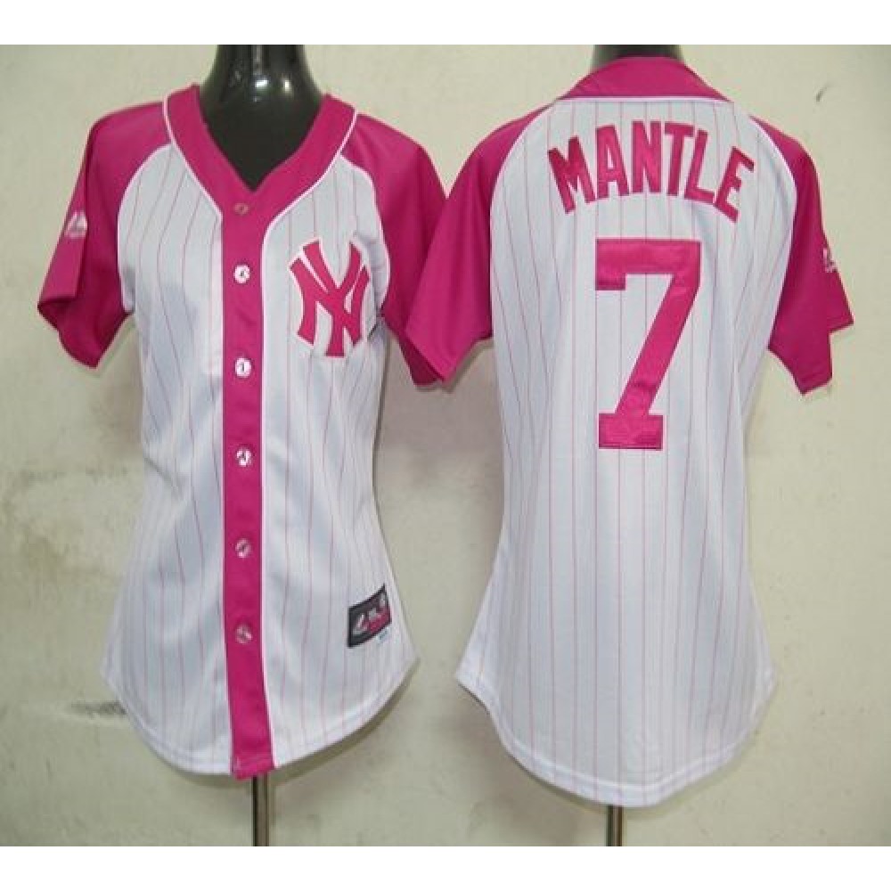 Yankees_7_Mickey_Mantle_White_Pink_Women_s_Splash_Fashion_Stitched_MLB_Jersey_Me2I30qyn