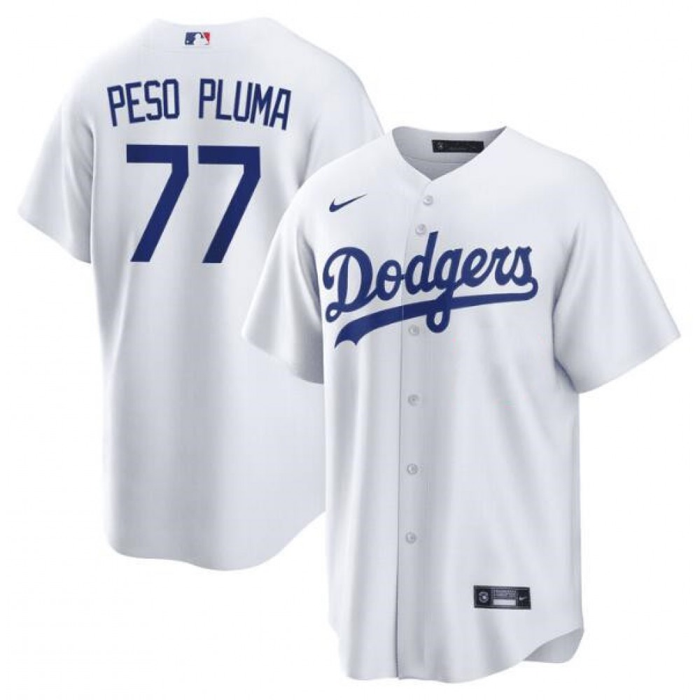 Youth_Los_Angeles_Dodgers_77_Peso_Pluma_White_Stitched_Baseball_Jersey_0bZ6rzEFd
